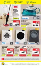 Gazetka promocyjna Lidl - Aktionsprospekt - Gazetka - ważna od 16.04 do 16.04.2022 - strona 56 - produkty: angebot, angebote, auer, bügel, Bügelstation, dampfbügelstation, eis, elle, erde, ndk, Pfau, reis, rel, Schal, Schale, telefon, Ti, Trockner, uhr, waschmaschine, waschtrockner