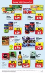 Gazetka promocyjna Lidl - Aktionsprospekt - Gazetka - ważna od 16.04 do 16.04.2022 - strona 9 - produkty: actimel, activia, alesto, alkohol, bahlsen, barilla, brut, danone, danone activia, eis, Elektro, elle, ente, HP, irish whiskey, kaffee, kaffeepads, kilbeggan, Laufen, natur, nuss, pasta, Pasta Sauce, pesto, preisvorteil, reis, sauce, senseo, socken, studentenfutter, teller, Ti, walnuss, walnusskerne, whiskey