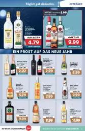 Gazetka promocyjna Combi - Prospekte - Gazetka - ważna od 31.12 do 31.12.2021 - strona 27 - produkty: Aalborg, bacardi, bacardi rum, berentzen, brut, brut dargent, cachaça, chantré, chardonnay, chia, eis, flasche, frangelico, freixenet, Germ, getränk, getränke, jägermeister, Jubiläums, korn, liqueur, Meister, regal, reis, rum, söhnlein, söhnlein brillant, Ti, wein, weinbrand, weine, weizenkorn