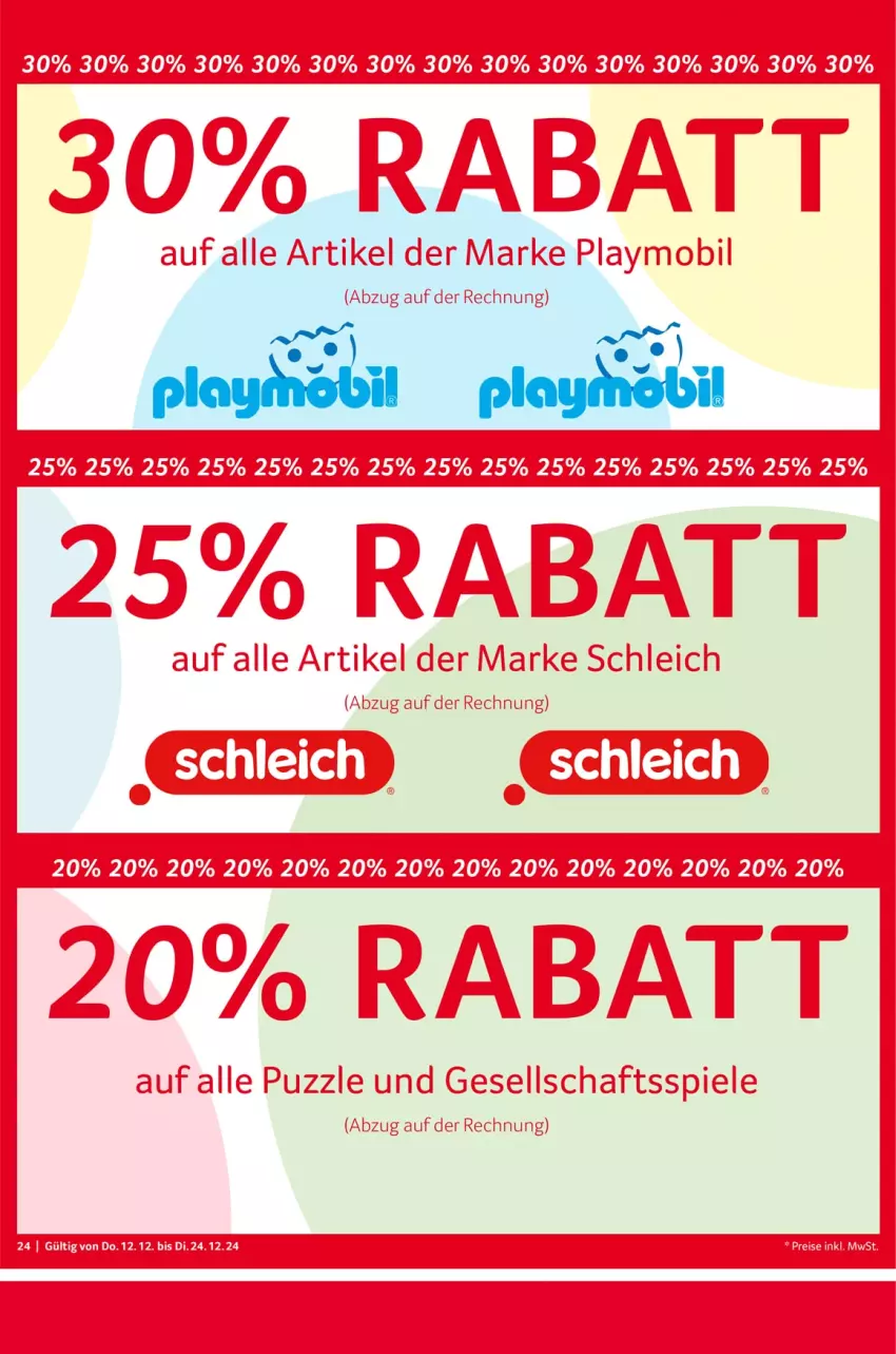 Aktueller Prospekt Selgros - Non Food - von 12.12 bis 24.12.2024 - strona 24 - produkty: playmobil