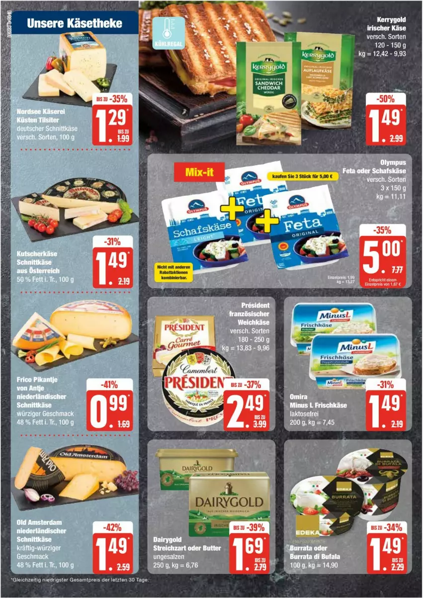 Aktueller Prospekt Edeka - Prospekte - von 29.07 bis 03.08.2024 - strona 10 - produkty: eis, frischkäse, Käse, käsetheke, reis, Ti, ZTE