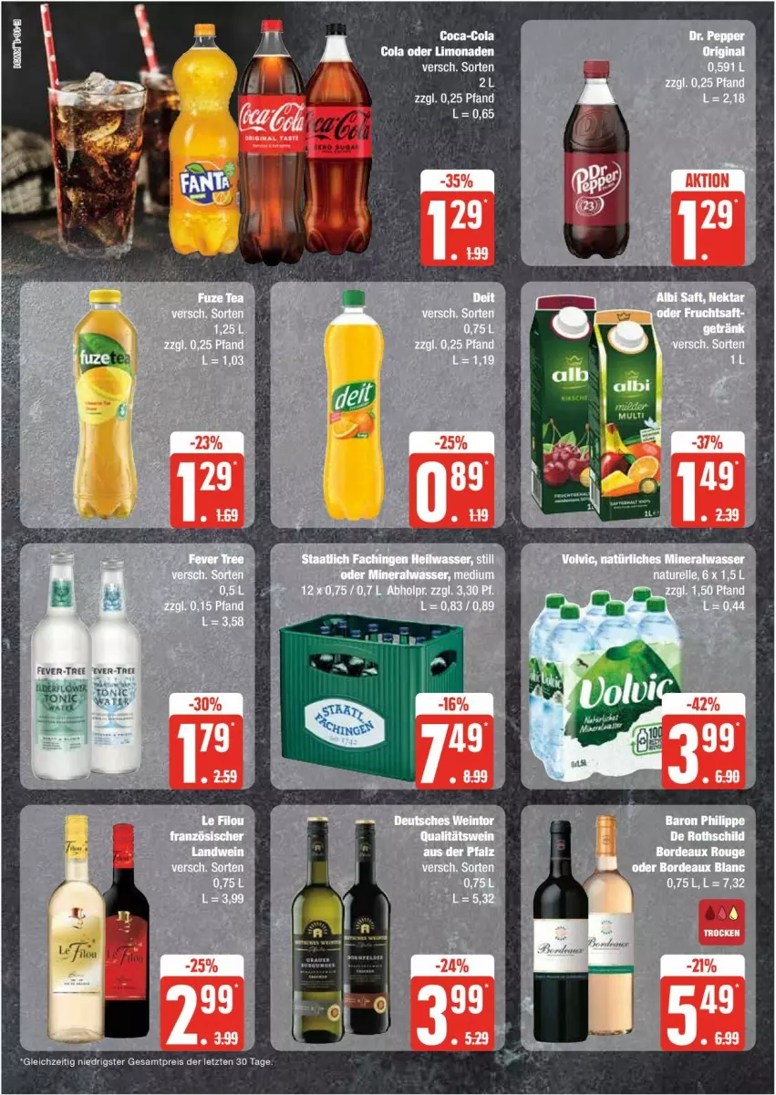 Aktueller Prospekt Edeka - Prospekte - von 29.07 bis 03.08.2024 - strona 16 - produkty: coca-cola, cola, eis, reis, Ti, ZTE