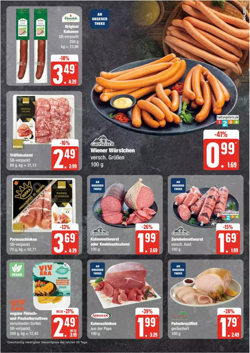 Aktueller Prospekt Edeka - Prospekte - von 29.07 bis 03.08.2024 - strona 9 - produkty: eis, reis, Ti, wiener, wiener würstchen, würstchen, ZTE