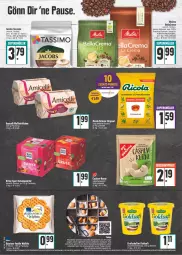 Gazetka promocyjna E Center - Angebote der Woche - Gazetka - ważna od 10.09 do 10.09.2022 - strona 12 - produkty: amicelli, auto, Becher, bellacrema, bett, beutel, bohne, bohnen, bourbon, cola, discount, eis, Elan, gin, goldsaft, grafschafter, jacobs, jacobs tassimo, kaffee, kaffeevollautomat, kaffeevollautomaten, karamell, kräuter, leine, mac, melitta, natur, Rauch, reis, rezept, Ricola, saft, sim, sirup, tassimo, tee, tomate, tomaten, vanille, vollautomaten, waffeln, Waffelröllchen, zucker