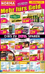 Gazetka promocyjna Norma - Norma - Gazetka - ważna od 20.05 do 20.05.2024 - strona 12 - produkty: after sun, aloe vera, aufstrich, Becher, bier, blätterteig, brause, butter, cracker, creme, drink, eis, ente, erfrischungsgetränk, flasche, fleisch, Geflügel, getränk, gewürz, gin, grissini, haselnuss, himbeer, irische butter, kokos, kräuter, kräutern, kühlregal, Lakritz, mac, malz, mango, Meister, nudel, nuss, oder lakritz, pfanne, pfirsich, regal, reis, sandwich, Schmalz, snack, sonnencreme, sonnenschutz, sonnenspray, Spezi, spinat, Sport, tee, Ti, torte, tortellini, waldmeister, zitrone, zwiebel