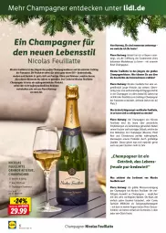 Gazetka promocyjna Lidl - Wein Entkorkt - Gazetka - ważna od 31.12 do 31.12.2023 - strona 6 - produkty: brut, champagne, champagner, chardonnay, cola, cuvée, decke, eier, eis, ente, erde, flasche, frucht, getränk, Heu, latte, LG, Mode, nuss, Pinot, pinot noir, Reinigung, reis, rezept, rum, rwe, sim, spiegel, Ti, weihnachten, WICK