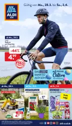 Gazetka promocyjna AldiSud - ALDI Aktuell - Gazetka - ważna od 02.04 do 02.04.2022 - strona 1 - produkty: aldi, angebot, auto, eis, Garten, hose, LG, mac, ndk, reis, resa, Sandkasten, Ti