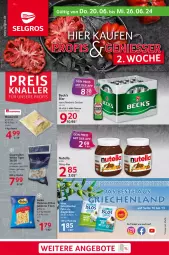 Gazetka promocyjna Selgros - Food - Gazetka - ważna od 26.06 do 26.06.2024 - strona 1 - produkty: beutel, bier, eis, elle, flasche, Käse, mozzarella, mw-flasche, nutella, pommes, Pommes Frites, reis, rel, Ti, ziegenkäse