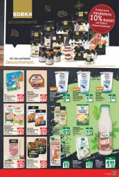 Gazetka promocyjna Edeka - Angebote der Woche - Gazetka - ważna od 02.04 do 02.04.2022 - strona 13 - produkty: aktionspreis, aufschnitt, Becher, beispielabbildung, bio, brot, camembert, creme, dip, drink, eis, erbsen, finesse, flasche, frischkäse, frischkäsezubereitung, hafer, Haferdrink, hähnchenbrust, herta, herta finesse, hirtenkäse, Käse, lachs, Like Meat, mandel, natur, nuss, pute, putenbrust, Räucherlachs, reis, Schal, schinken, soja, Ti, wurst