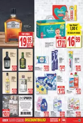 Gazetka promocyjna Edeka - Angebote der Woche - Gazetka - ważna od 02.04 do 02.04.2022 - strona 19 - produkty: allzweckreiniger, arla, baby-dry, beutel, bürste, Coral, cottonelle, creme, deka, elle, feinwaschmittel, flasche, gin, henkel, irish whiskey, jack daniel, jack daniel's, kraft, Odol, pampers, Pants, purina, reiniger, Softlan, Ti, tuc, tücher, waschmittel, weck, weichspüler, whiskey, zahnbürste, zahncreme