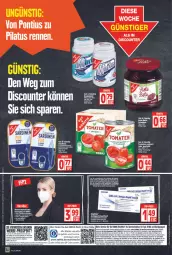 Gazetka promocyjna Edeka - Angebote der Woche - Gazetka - ważna od 02.04 do 02.04.2022 - strona 20 - produkty: angebot, angebote, Atemschutzmaske, deka, discount, eis, FFP2, kaugummi, LG, Liege, Maske, mint, papier, reis, rel, ring, rwe, saft, Sardinen, Schnelltest, telefon, Ti, tomate, tomaten, Tomaten Passiert, top-preis, uhr