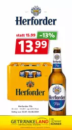 Gazetka promocyjna Getraenkeland - Gazetka - ważna od 03.08 do 03.08.2024 - strona 9 - produkty: Elan, getränk, getränke, pils, Ti