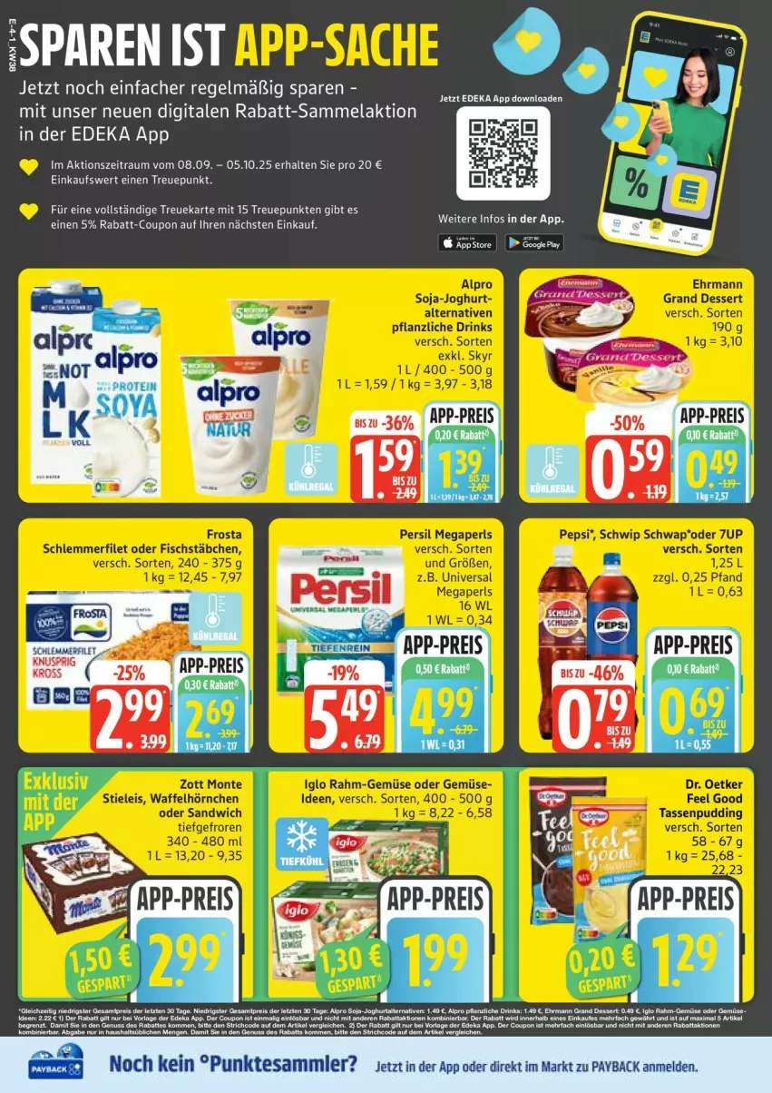 Aktueller Prospekt Edeka - Prospekte - von 15.09 bis 20.09.2025 - strona 4 - produkty: coupon, deka, eier, eis, ente, nuss, rabatt-coupon, reis, Ti