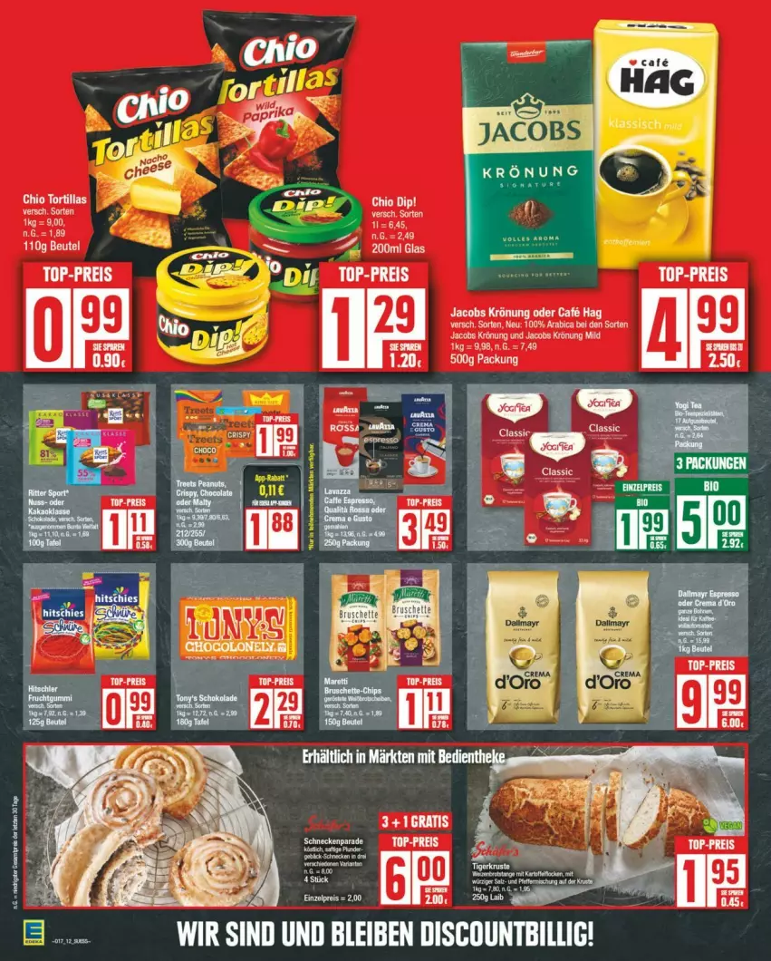 Aktueller Prospekt Edeka - Prospekte - von 20.04 bis 27.04.2024 - strona 12 - produkty: beutel, eis, reis, Ti, top-preis, tortilla, tortillas