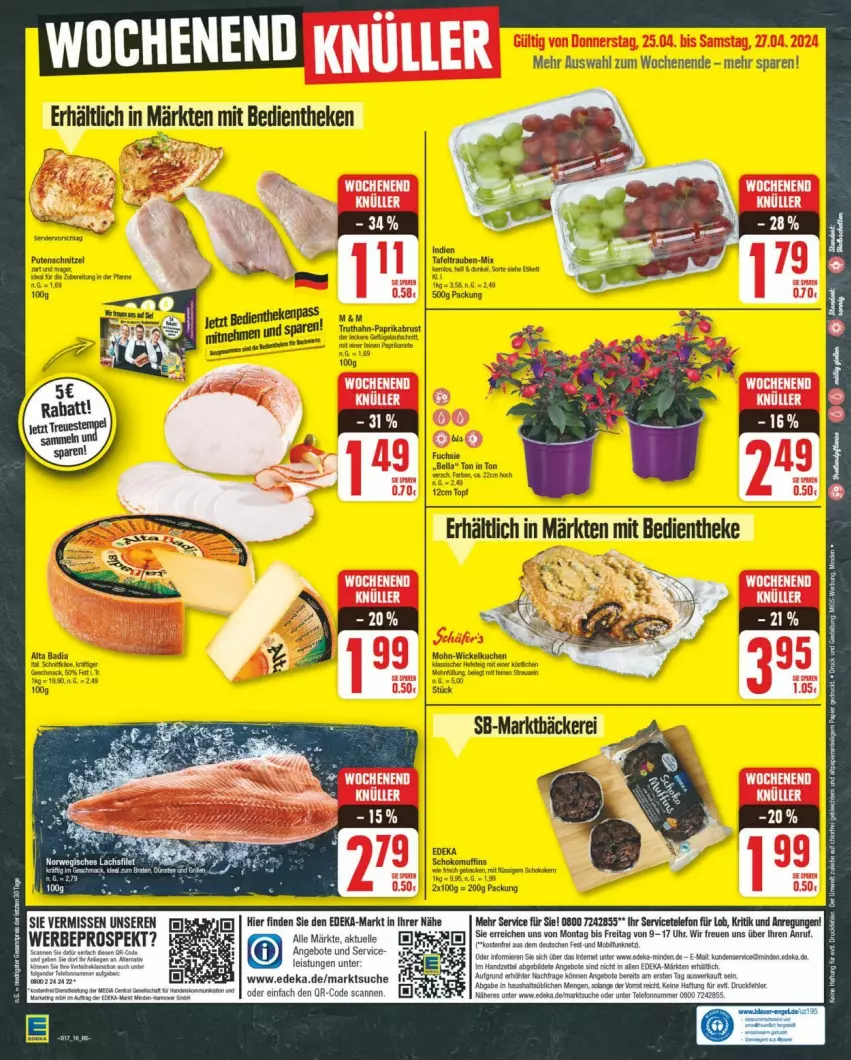 Aktueller Prospekt Edeka - Prospekte - von 20.04 bis 27.04.2024 - strona 16 - produkty: rum, telefon, Ti, uhr