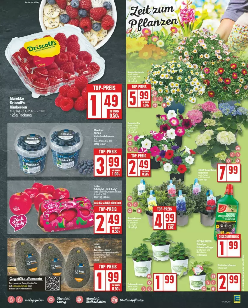 Aktueller Prospekt Edeka - Prospekte - von 20.04 bis 27.04.2024 - strona 3 - produkty: eis, reis, Schal, Schale, Ti, top-preis