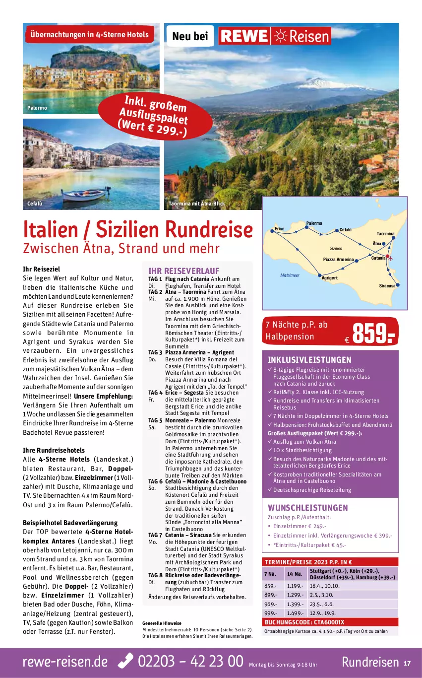 Aktueller Prospekt Rewe Reisen - Reiseprospekt - von 28.10 bis 30.12.2022 - strona 17 - produkty: axe, Bad, buch, cin, deutschsprachige reiseleitung, dusche, eier, eis, elle, ente, erde, fenster, gsw, honig, inklusivleistungen, klimatisierten reisebus, küche, kurtaxe, mars, natur, pool, reis, reiseverlauf, rel, SANTE, Spezi, Thea, Ti, tisch, triumph, uhr, usb, wellnessbereich