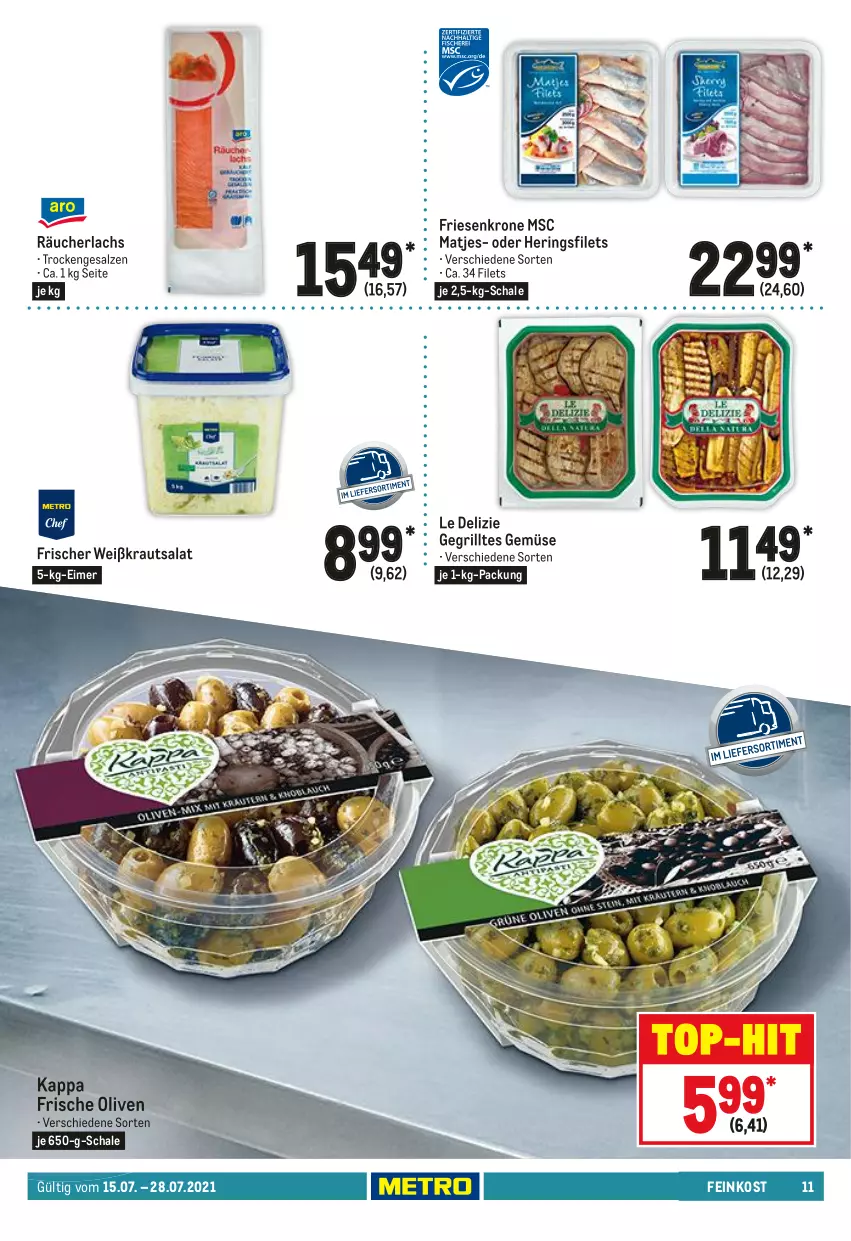 Aktueller Prospekt Metro - GastroJournal - von 15.07 bis 28.07.2021 - strona 11