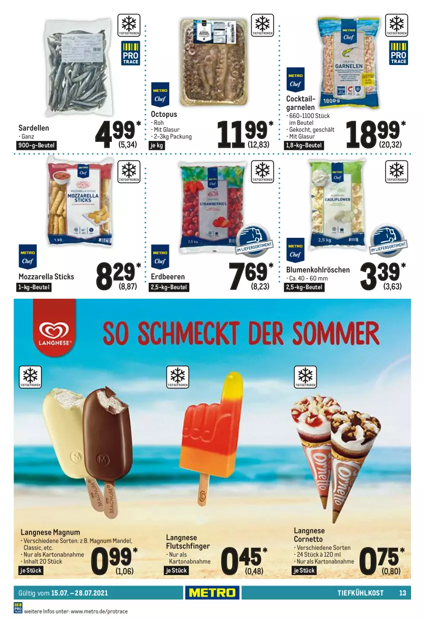 Aktueller Prospekt Metro - GastroJournal - von 15.07 bis 28.07.2021 - strona 13