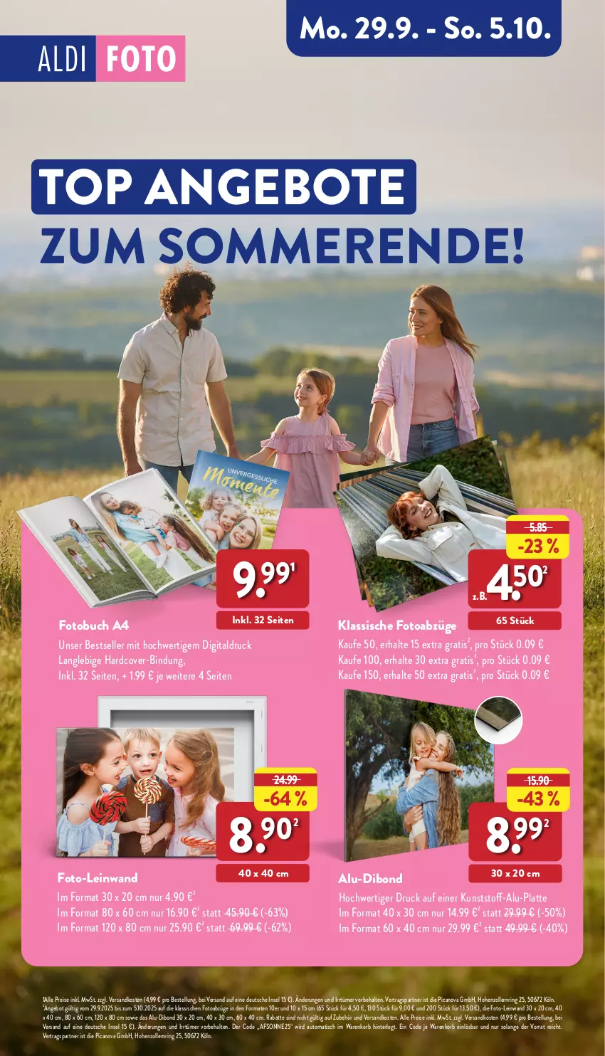 Aktueller Prospekt Aldi Nord - Von Montag - von 29.09 bis 04.10.2025 - strona 38 - produkty: angebot, angebote, auto, buch, eis, elle, Fotobuch, korb, latte, ndk, reis, ring, Ti, tisch