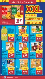 Gazetka promocyjna Aldi Nord - Von Montag - Gazetka - ważna od 04.10 do 04.10.2025 - strona 10 - produkty: aldi, Asia Green Garden, aus der tiefkühlung, beutel, braten, brot, brustfilet, butter, chicken nuggets, chicken wings, eis, filet, filets, fleisch, Fondue, Frittieröl, gewürz, gin, Hähnchenfleisch, ideal zum braten, kräuter, lachs, margherita, nuggets, Ofen, pflanze, pflanzen, Pflanzenöl, pizza, pommes, reis, salami, sauce, schnitzel, steinofen, Ti, Tiere, ZTE