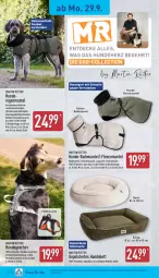 Gazetka promocyjna Aldi Nord - Von Montag - Gazetka - ważna od 04.10 do 04.10.2025 - strona 18 - produkty: Bad, Bademantel, Bau, baumwolle, bett, decke, dell, elle, ente, geschirr, gin, Hundebett, Laufen, leine, Liege, Mantel, Mode, reine baumwolle, Ria, Ti, Tiere, wolle, ZTE