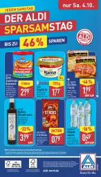 Gazetka promocyjna Aldi Nord - Von Montag - Gazetka - ważna od 04.10 do 04.10.2025 - strona 32 - produkty: aldi, Alwa, auer, aus der tiefkühlung, auto, beutel, bockwurst, die ofenfrische, Dr. Oetker, elle, flasche, Frit-Sticks, gin, kartoffel, mac, magazin, Mett, metten, milch, mineralwasser, mit paprika, natives olivenöl, natur, Ofen, olive, oliven, olivenöl, olivenöl extra, papier, paprika, rama, snack, snacks, Sun Snacks, telefon, teller, Ti, wasser, wurst, ZTE