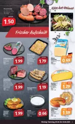 Gazetka promocyjna Markant - Prospekte - Gazetka - ważna od 10.06 do 10.06.2023 - strona 3 - produkty: braun, butter, butterkäse, chaumes, deutscher schnittkäse, eis, Käse, mac, milram, reis, schnittkäse, schnitzel, Ti, weichkäse, ZTE