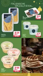 Gazetka promocyjna Wasgau - Gazetka - ważna od 28.12 do 28.12.2024 - strona 14 - produkty: angebot, Becher, Burrata, chorizo, dell, eis, Frische Pasta, je 250-g-packung, mam, olive, oliven, pasta, reis, Spezi, Ti, tiramisu