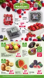 Gazetka promocyjna Wasgau - Gazetka - ważna od 02.05 do 02.05.2026 - strona 6 - produkty: angebot, auer, avocado, avocados, beere, beeren, brombeere, brombeeren, eis, Elan, erdbeere, erdbeeren, Feigen, heidelbeere, heidelbeeren, himbeer, himbeere, himbeeren, kiwi, mango, melone, melonen, natur, obst, reis, Schal, Schale, tafeläpfel, Ti, wasser, wassermelone, wassermelonen, zespri