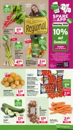 Gazetka promocyjna Wasgau - Gazetka - ważna od 02.05 do 02.05.2026 - strona 7 - produkty: beutel, bio, bio-karotten, braun, champignon, champignons, champignons braun, cocktail, coupon, eis, grüner spargel, HP, karotten, kartoffel, kartoffeln, obst, pralinen, pril, Rauch, reis, resa, rhabarber, Rubin, Schal, Schale, spargel, speisekartoffeln, Speisezwiebeln, Stier, strauchtomaten, Ti, tomate, tomaten, zucchini, zwiebel, zwiebeln