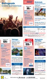 Gazetka promocyjna Lidl - Themenflyer Juli 2022 - Gazetka - ważna od 14.09 do 14.09.2022 - strona 14 - produkty: alkohol, alkoholfreie getränke, aqua, asti, axe, Bad, bett, bettwäsche, Blüte, buch, dusche, eier, eis, ente, Garten, getränk, getränke, inklusivleistungen, latte, Reinigung, reis, reiseveranstalter, rezept, ring, rosen, Sport, Thea, Ti, uhr, wasser