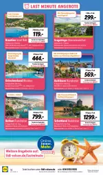 Gazetka promocyjna Lidl - Themenflyer Juli 2022 - Gazetka - ważna od 14.09 do 14.09.2022 - strona 16 - produkty: angebot, angebote, buch, eier, eis, getränk, getränke, rama, reis, reiseveranstalter, ring, schott, Ti, uhr