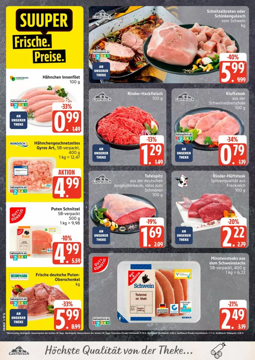 Aktueller Prospekt Edeka - Prospekte - von 28.09 bis 03.10.2026 - strona 10 - produkty: eis, filet, fleisch, geschnetzeltes, gulasch, gutfleisch, gyros, hackfleisch, Hähnchengeschnetzeltes, henkel, hüftsteak, lachs, pute, reis, rind, rinder, rinder-hackfleisch, schenkel, schinken, schnitzel, schwein, schweine, Schweinelachs, steak, tafelspitz, Ti, wein, weine, Zelt, ZTE