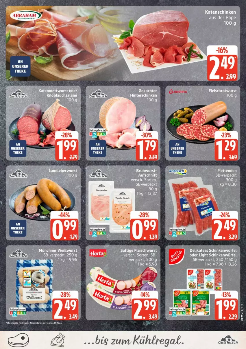 Aktueller Prospekt Edeka - Prospekte - von 28.09 bis 03.10.2026 - strona 11