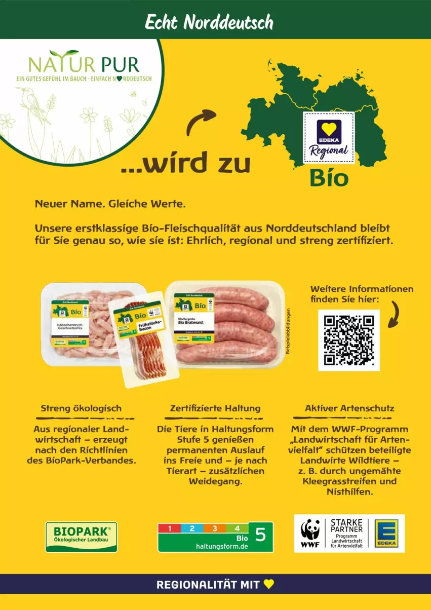 Aktueller Prospekt Edeka - Prospekte - von 28.09 bis 03.10.2026 - strona 12 - produkty: bio, eis, ente, fleisch, reifen, Schütze, Ti, Tiere, Wild
