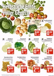 Gazetka promocyjna Edeka - Prospekte - Gazetka - ważna od 03.10 do 03.10.2026 - strona 6 - produkty: eis, elle, Germ, holsteiner, kartoffel, kartoffeln, Meister, reis, rosen, Rosenkohl, speisekartoffeln, Speisezwiebeln, spitzkohl, steiner, tafeläpfel, Ti, Weißkohl, Wirsing, ZTE, zwiebel, zwiebeln