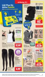 Gazetka promocyjna Lidl - Aktionsprospekt - Gazetka - ważna od 27.07 do 27.07.2024 - strona 21 - produkty: angebot, angebote, auto, Bau, baumwolle, bio, bio-baumwolle, coupon, dell, eis, esmara, gin, hose, Kinder, Kinderautositz, korb, leggings, Mode, ndk, Persona, reis, Ria, roba, rum, rwe, Strumpfhose, stuhl, Ti, tisch, versandkostenfrei, wolle