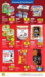 Gazetka promocyjna Lidl - Aktionsprospekt - Gazetka - ważna od 27.07 do 27.07.2024 - strona 52 - produkty: angebot, barbecue, bratwurst, coupon, drink, ehrmann, eis, elle, feta, früchte, grill, Kinder, kinder pingui, Meister, milch, milch-schnitte, milram, monster, monte, ndk, pingui, pudding, quark, robby, rügenwalder, rügenwalder mühle, sauce, Schal, Schale, Ti, Vegeta, wurst, zott, Zott Monte