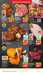 Gazetka promocyjna Lidl - Aktionsprospekt - Gazetka - ważna od 27.07 do 27.07.2024 - strona 7 - produkty: angebot, brustfilet, cordon bleu, eis, filet, fleisch, grill, hackfleisch, hackfleisch gemischt, Hefe, jungbullen, Käse, Meister, preisvorteil, pute, putenbrust, putenbrustfilet, reis, rezept, rezepte, rind, rinder, Rinderkeule, schinken, Schmelzkäse, schwein, schweine, steak, steaks, Ti, wein, weine, ZTE