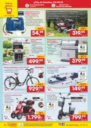 Gazetka promocyjna Netto Marken-Discount - Filial-Angebote - Gazetka - ważna od 13.08 do 13.08.2022 - strona 22 - produkty: abdeckhaube, akku, auto, Brei, decke, Deckel, E-Bike, E-Roller, edelstahl, eis, Elektro, Elektroroller, ente, Fahrrad, gasgrill, grill, grillfläche, grillrost, Kette, kompressor, korb, ndk, reis, Roller, Schal, schlauch, shimano, Tasche, Ti, Tiere, versandkostenfrei