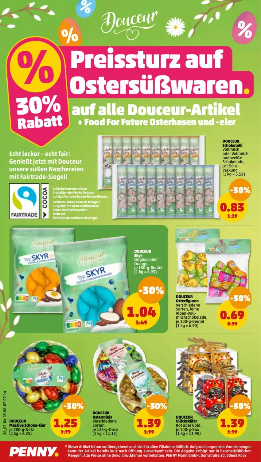 Aktueller Prospekt Penny - Prospekte - von 03.04 bis 08.04.2023 - strona 10 - produkty: beutel, eier, eis, käfer, LG, milch, reis, Ria, schoko, schokolade, Ti, vollmilch, ZTE