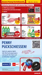 Gazetka promocyjna Penny - Prospekte - Gazetka - ważna od 08.04 do 08.04.2023 - strona 17 - produkty: Bad, Bad-Reiniger, Bau, beutel, brustfilet, coupon, coupons, eis, elle, ente, filet, flasche, fleisch, Frosch, goldbären, haribo, payback, pute, rapso, rapsöl, regal, reiniger, Ti, trolli, Zelt