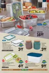 Gazetka promocyjna Metro - Kochen Spezial - Gazetka - ważna od 23.03 do 23.03.2022 - strona 23 - produkty: aufbewahrungsbox, bambus, Behälter, brut, decke, Deckel, edelstahl, elle, lunchbox, mikrowelle, spülmaschinen, Ti