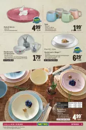Gazetka promocyjna Metro - Kochen Spezial - Gazetka - ważna od 23.03 do 23.03.2022 - strona 3 - produkty: brut, dessert, Dessertteller, elle, erde, geschirr, Geschirrserie, latte, mikrowelle, Schal, Schale, schüssel, spülmaschinen, tasse, teller, Ti
