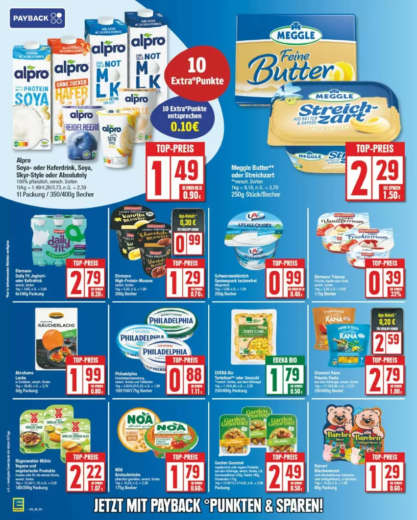 Aktueller Prospekt Edeka - Prospekte - von 13.01 bis 18.01.2025 - strona 12 - produkty: Becher, drink, eis, früchte, hafer, Haferdrink, lachs, philadelphia, Räucherlachs, Skyr, soya