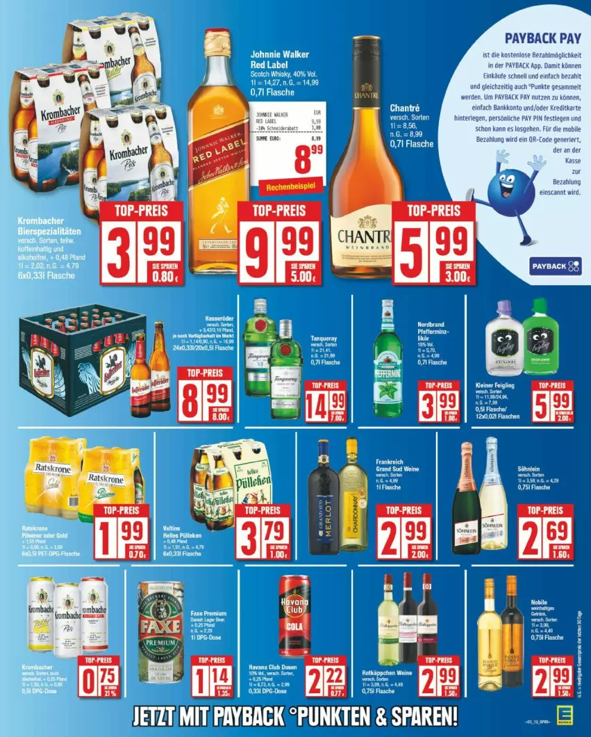 Aktueller Prospekt Edeka - Prospekte - von 13.01 bis 18.01.2025 - strona 17 - produkty: payback