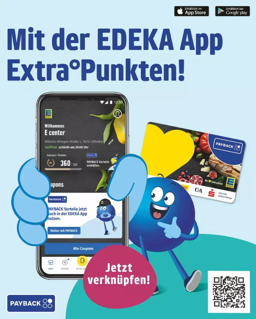 Aktueller Prospekt Edeka - Prospekte - von 13.01 bis 18.01.2025 - strona 4 - produkty: deka, ente, google play, nuss, payback