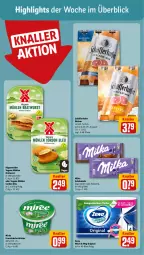 Gazetka promocyjna Rewe - Prospekte - Gazetka - ważna od 09.09 do 09.09.2023 - strona 2 - produkty: alpenmilch, Becher, bratwurst, cordon bleu, gin, kräuter, milch, milka, milka schokolade, rügenwalder, Schal, Schale, schöfferhofer, schoko, schokolade, wurst, zewa