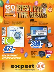 Gazetka promocyjna Expert Aalen - Prospekte - Gazetka - ważna od 12.04 do 12.04.2022 - strona 1 - produkty: angebot, auto, eis, gefu, HDMI, Intel, kopfhörer, Pentium, Rauch, ssd, Ti, uhd, usb, waschmaschine, wasser
